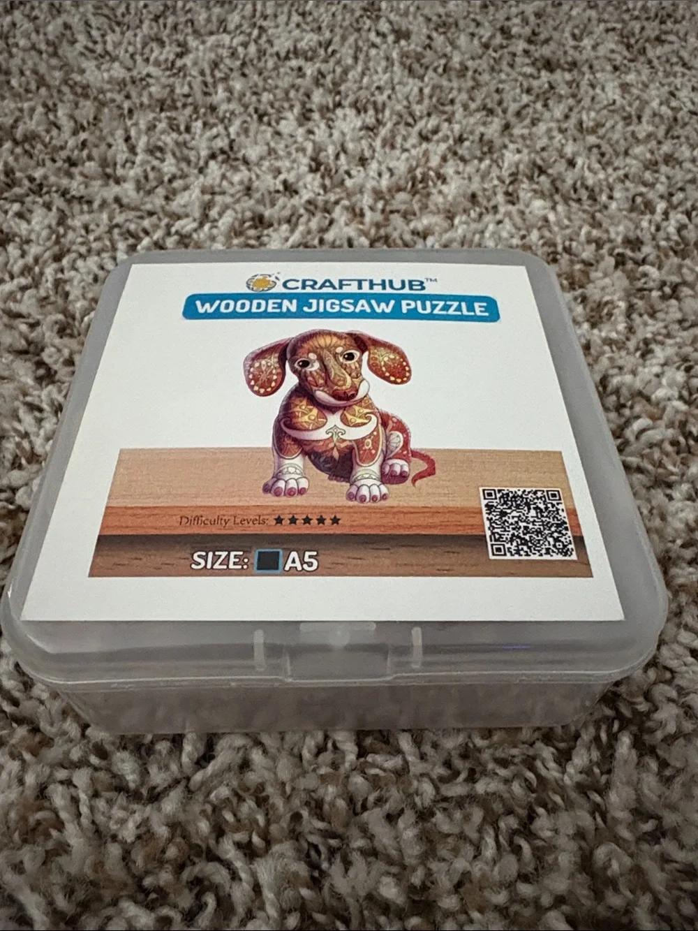 Crafthub wooden jigsaw